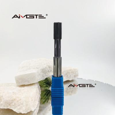 China AlTiN Reamer de passo revestido 10 mm 6 Reamers de flauta para aço endurecido à venda