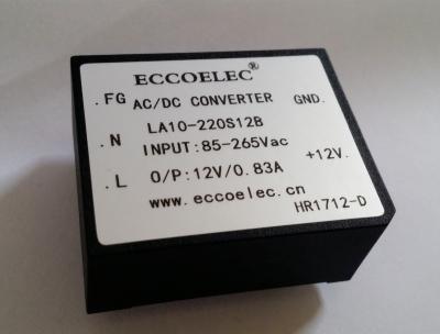 China 10W AC/DC to 15V 110V/220V converter 62.0*45.0*22.5mm for sale