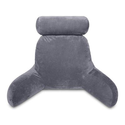 China Customized High Quality Hot Sale Support Cushion Reading Pillow Backrest Reading Pillow with Arms for sale