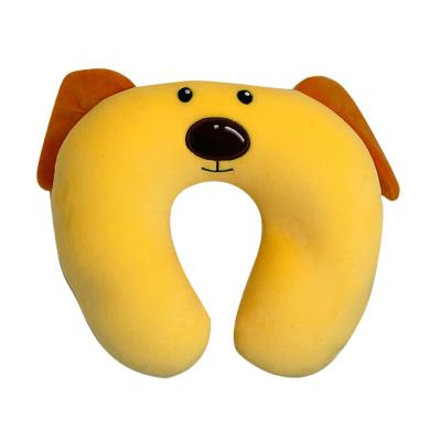 China Anti-Static Hot Selling Cartoon Cute Animal Pillow Soft U Shaped Neck Pillow Airplane Pillow for sale