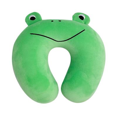 China Anti-Static Custom Made Animal Shaped Factory Wholesale Soft U shape Neck Pillow For Kids Travel for sale