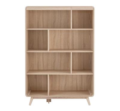 China Universal Modern Modern Storage Shelf Bookshelf Wooden Display Stand Holder for Books and Decorative Solid Wood Shelf for sale