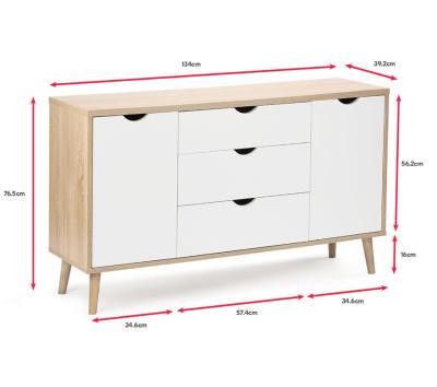 China Large modern furniture factory good furniture Naples 9012 sideboard storage cabinet supplier years' producing experiences more for sale