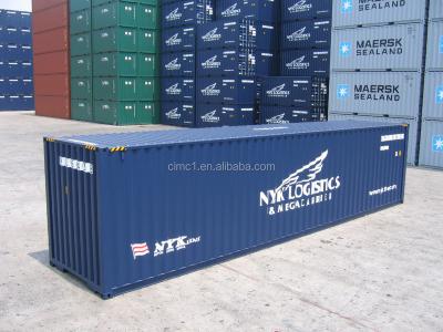 China Ten Years Professional Manufacturing 40'hc Shipping Container Manufacturer 76.4M3 for sale