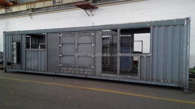 China Corten Steel 40ft Open Side Container for sale