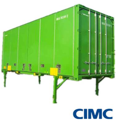 China 25ft 39 M3 Interchange Body Dry Cargo Container for sale