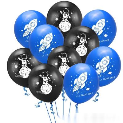 China Modern ha party event combination balloon set 12inch space series balloon new latex balloon for sale