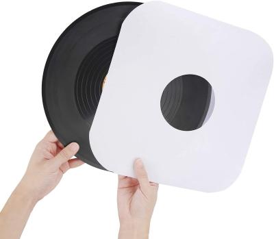 China 50 Packs Acid Free Rounded White Album Sleeves Acid Free Paper LP Sleeves For 7