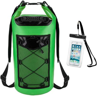 China Water Sports Floating Waterproof Backpack Dry Bag for Kayaking, Boating, Rafting, Swimming, Hiking, Camping, Traveling, Beach for sale