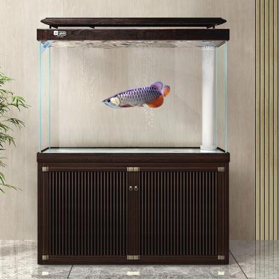 China Yee Large Glass Fish Tank House Desktop Viable Aquariums Landscaping Tank Fish Tank for sale