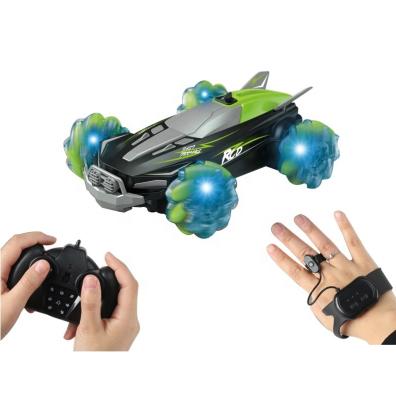 China RC Hobby New Arrival RC Stunt Radio Remote Control Car For Kids Toy 4wd Drift Riding Electric Racing With Watch Gesture And Throw for sale