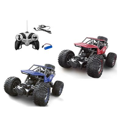 China RC model Hot selling rc car for kids remote radio control toys drift off road off road 4wd buggy with 1/18 alloy metal diecast toy vehicle for sale