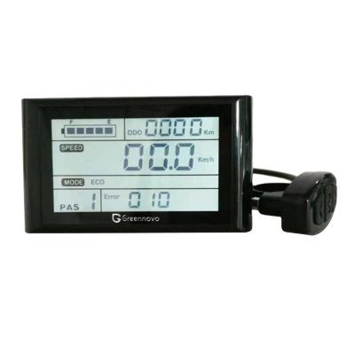 China ABS + Acrvlic Control Panel Display Electric Bicycle Bike Parts Controller for sale