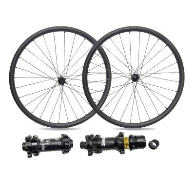 China Mtb Bikes Carbon Fiber Mountain Bike 29er 30mm Width 25mm Depth Cross Country Mtb Components Wheel for sale