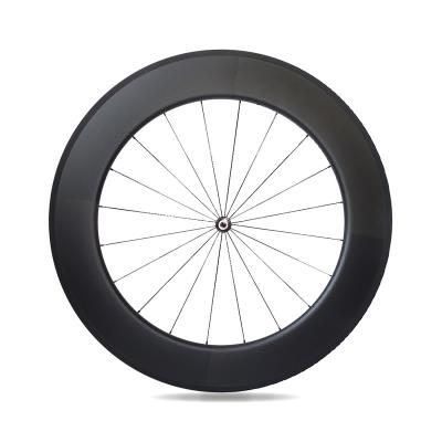 China Road Bikes High Performance 700C Novatec Hub Anvil Tubeless 25mm Wide 88mm Deep Carbon Road Bike Wheels for sale