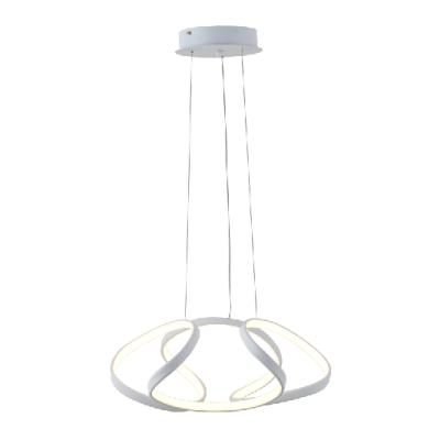 China Modern White Modern European Style Light Creative Metal Pendant LED Pendant Lamp For Home Office Hotel for sale