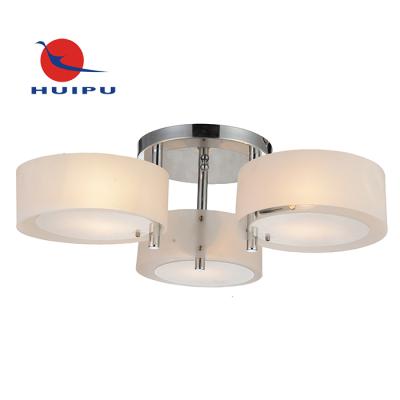 China Wholesale Top Modern Christmas Light Home Decorative Glass And Acrylic Ceiling Lamp for sale