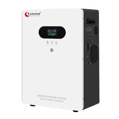 China ESS-LI Li Ion Mppt Solar Inverter With Li Ion Battery 300W-7000W 12.8V-51.2V for sale