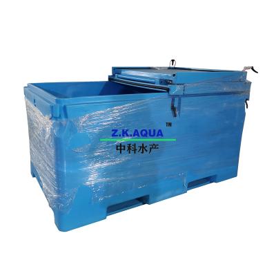 China Large Live Fish Transport Water Tank With Oxygen Plant For Live Fish Transportation for sale