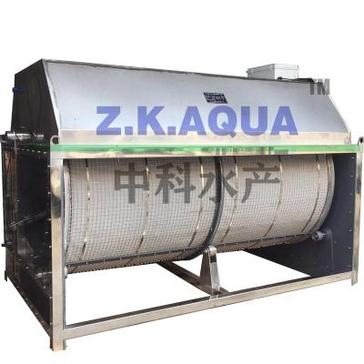 China Leak Proof Recycling Aquaculture Systems Fish Farm Rotary Drum Bio Filter for sale