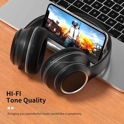 China 2021 OEM Shenzhen Factory New Wireless Earphone Headset Foldable BT 5.0 Earphone With ANC Active Noise Canceling Earphone Radio for sale