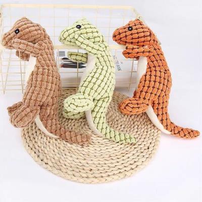 China Amazon Hot Viable Sales Dinosaur Toys Dog Stuffed Dinosaur Dog Toys With Voice Plush Dog Toy for sale