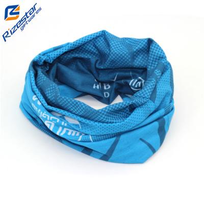 China Polyester Polyester Printing Multifunctional Tubular Headwear Seamless Bandana Custom Made No Minimum Buff Bandana for sale