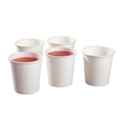 China Recyclable Single Walk Bio Coffee Round Walk Customized Paper Cup With Lids for sale