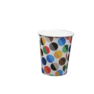 China Best Selling 250ml Disposable 8oz Single Wall Paper Cups For Hot Drinks for sale