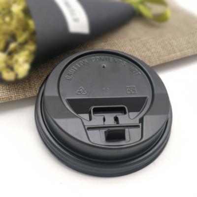 China CUPS Hot Sale 76mm 80mm Plastic Coffee Paper Cup Lid for sale