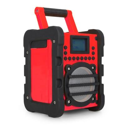 China Dab Radio Max Heavy Duty Outdoor Tool Digital Display FM/DAB+/BT Digital Work Site Dab Radio Worksite With BT for sale