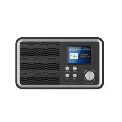 China Digital display BT WF radio built-in Li-ion battery portable WLAN internet/DAB+ radio for sale