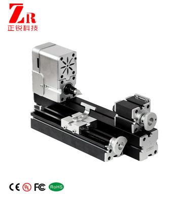 China Safety/Modular Miniature Woodturning Machine/Lathe Metal Miniature Woodworking DIY Full Metal Tool For Schoolhouse Model Making for sale