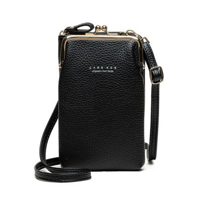 China Lady Fashion Small Crossbody Bags Mini Women PU Leather Shoulder Messenger Bag Phone Bags for sale