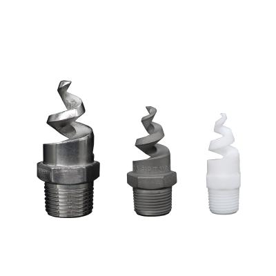 China High Quality Dust Collection Metal Spiral Nozzle 1/4 Stainless Steel In Equipment Cleaning Parts for sale