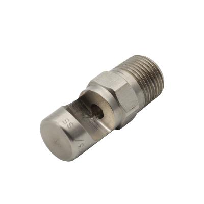 China Dust Collection Jeltecn 316SS/303SS/Brass Wide Angle Flat Fan Spray Nozzle For Cooling Equipment Parts for sale