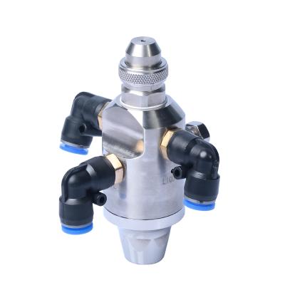 China Dust Removal Jeltecn 1/4 1/8 SS Accurate Auto Air Atomizer Nozzle for sale