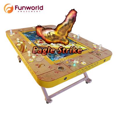 China Relaxation Fold Up Fish Game Machine Fish Game Table 8 Player Fish Game Table Machine for sale