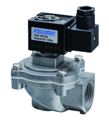 China Stainless Steel DMF Series Professional Right Angle Valve Diaphragm Pulse Solenoid Pulse Right Angle Valve for sale