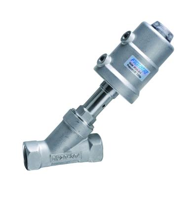 China Marine Pneumatic Stainless Steel Angle Valve 2KS Series Stainless Steel Angle Seat Valve for sale