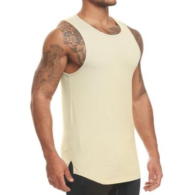 China 2021 QUICK DRY Mens Fitness Gyms Beach Mens Fitness Sleeveless Shirt Male Mesh Top Breathable Sports Vest Knit Gyms Vest Running Men for sale