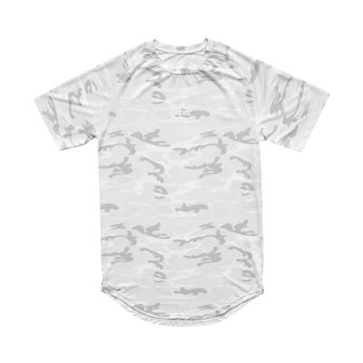 China 2021 Anti-Wrinkle Camouflage Sports Shirt Men Short Sleeve Workout Gym T-shirt Men Compression Slim Fit Running T-shirt Men Fitness Tops Tee sports t-shirt for sale