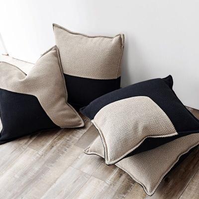 China Wholesale Handmade Yarn-dyed Anti-static Cushion Cover for sale