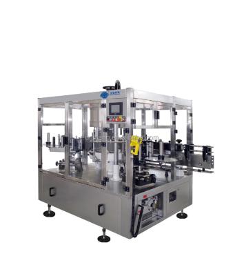 China Automatic Rotary Adhesive CLOTHING Labeling Machine for sale