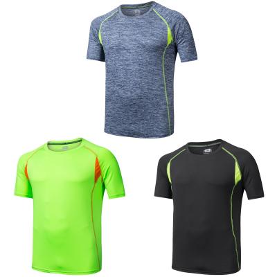 China Wholesale T-shirt Men's Fitness Anti-Wrinkle Garment Sports Quick Dry Sweatshirts Shirts for sale