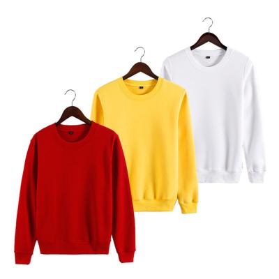 China Anti-wrinkle autumn solid color round neck thickened sweater cotton long sleeve T-shirt for sale