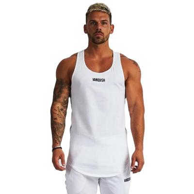 China QUICK DRY Muscle Men's Bodybuilding Clothing Summer Gym Singlets Men's Tank Top Slick Vest Men's Gym Singlets for sale