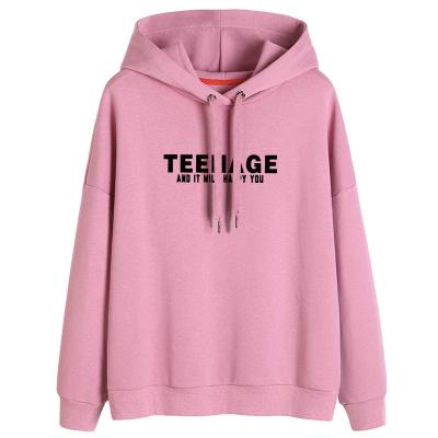 China Oversized Sweatshirt Women's Anti-wrinkle Pullover Clothing Autumn Clothes Winter Warm Hoodies For Woman Hoodies For Teenage Girls for sale