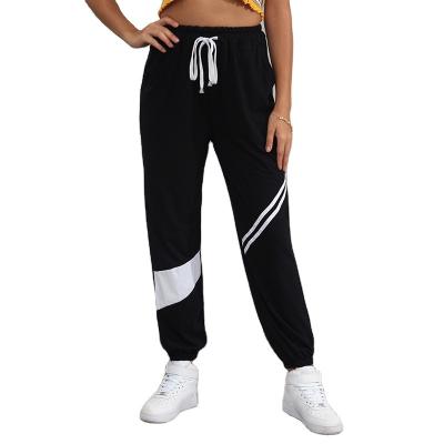 China Anti-Wrinkle Gym Loose Quick Dry Pants Teams Waist Trousers Service Pants For Women Ladies Casual Harem Pants Women for sale