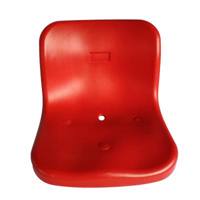 China Triple Fixings Fire Resistance Blow Mold HDPE Fixed Seats For Indoor And Outdoor Place for sale